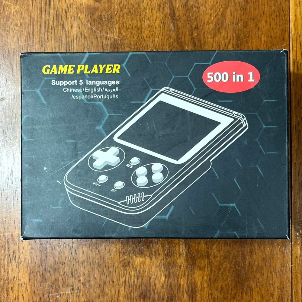 500‎ in 1 Handheld video game player Blue Color NEW